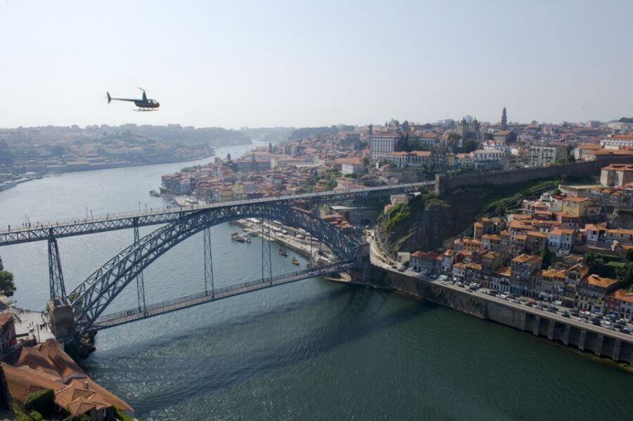 From Porto: City and Douro River Helicopter Sightseeing Tour - Heliporto Douro Azul: where check-in sets the tone
