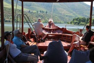 Pinhão: Private Rabelo Boat Tour along the River Douro - Passing the Gustave Eiffel iron bridge: your first real “Douro” moment