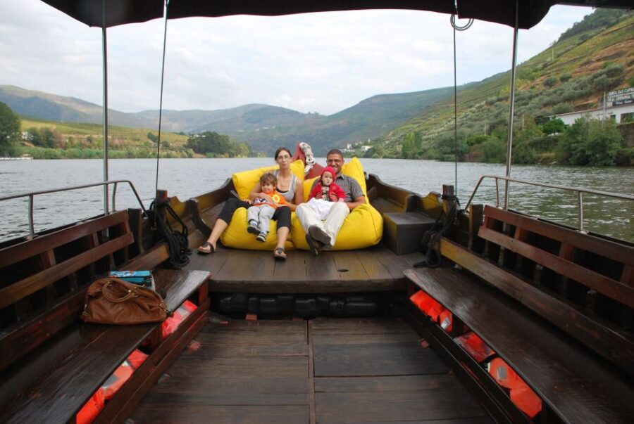 Pinhão: Private Rabelo Boat Tour along the River Douro - Terraced vineyards with no cars in sight
