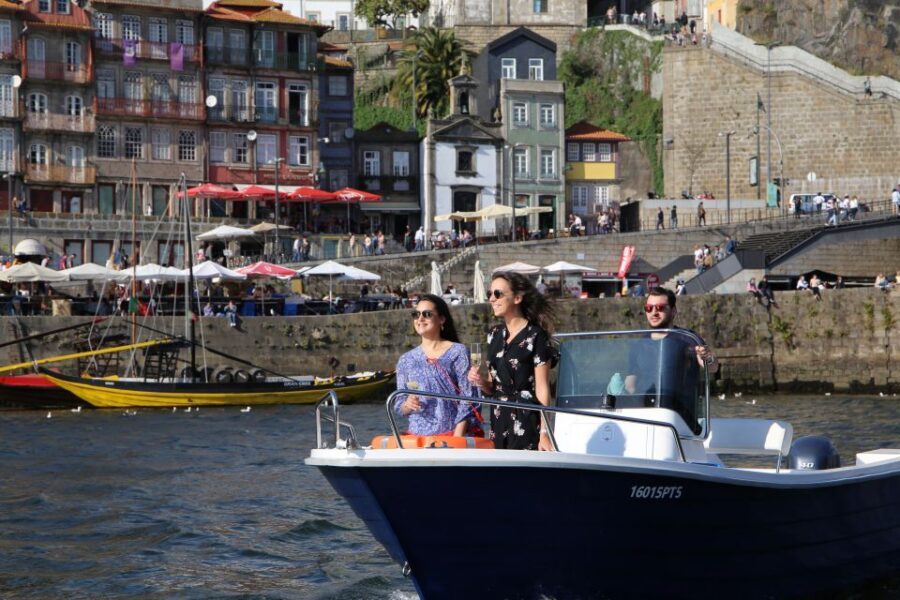 Porto: Douro River Cruise w/ Portuguese Wines & Local Host - Past Palácio do Freixo: Porto viewed from right beside the action