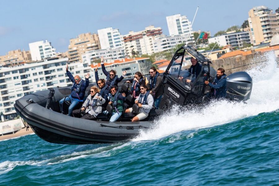Porto: Douro River Speedboat Tour - How the skipper and crew handle the ride (fast, but controlled)