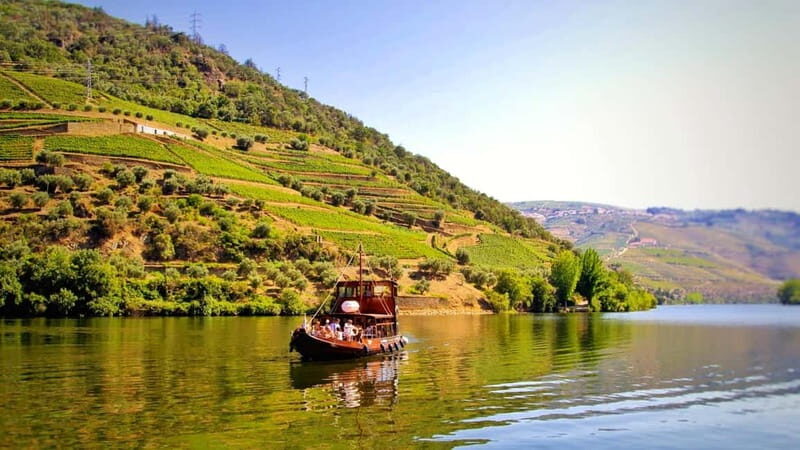 Porto: Douro Valley Tour at 2 Wineries with Lunch and Cruise - Pinhão Rabelo cruise: your “terraces make sense” moment