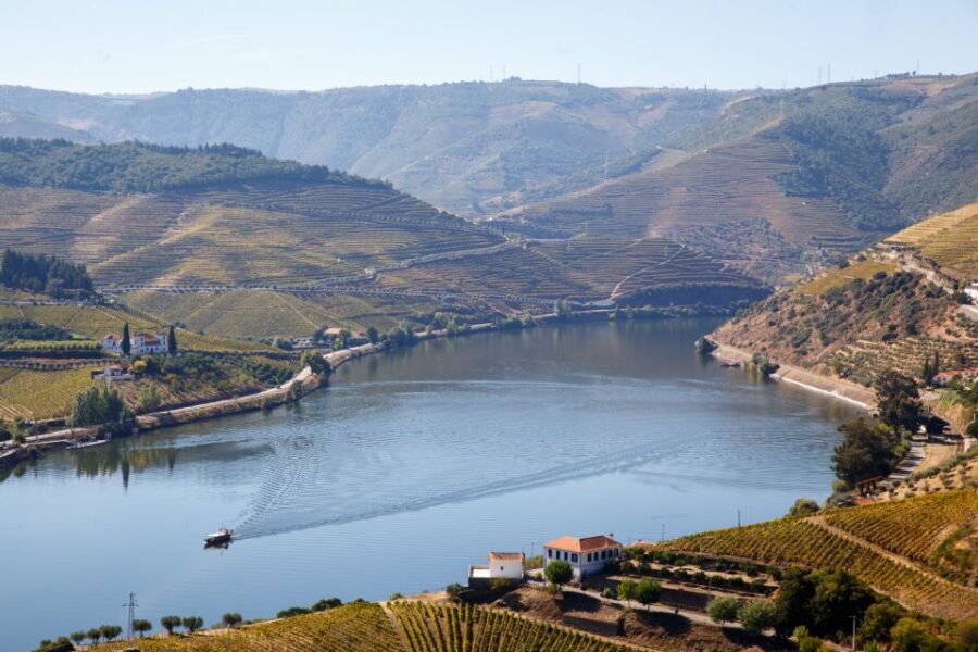 Private Douro Valley 4WD Tour with Wine Tasting and Picnic - São Leonardo de Galafura picnic: eating with the valley in front of you